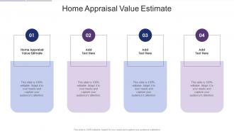 Home Appraisal Value Estimate In Powerpoint And Google Slides Cpb