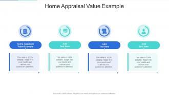 Home Appraisal Value Example In Powerpoint And Google Slides Cpb