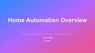 Home Automation PPT Information AT