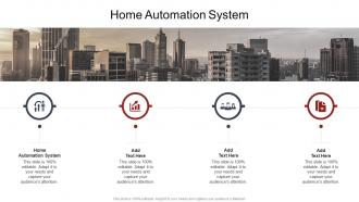Home Automation System In Powerpoint And Google Slides Cpb