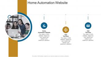 Home Automation Website In Powerpoint And Google Slides Cpb