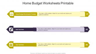 Home Budget Worksheets Printable In Powerpoint And Google Slides Cpb