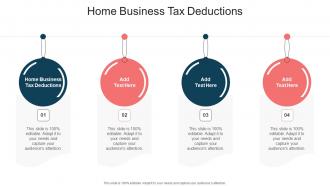 Home Business Tax Deductions In Powerpoint And Google Slides Cpb