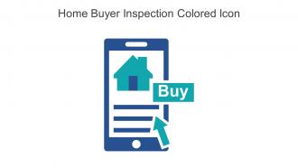 Home Buyer Inspection Colored Icon In Powerpoint Pptx Png And Editable Eps Format