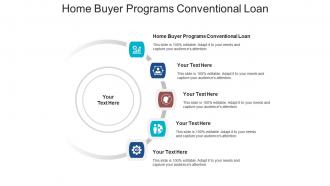 Home buyer programs conventional loan ppt powerpoint presentation layouts icons cpb