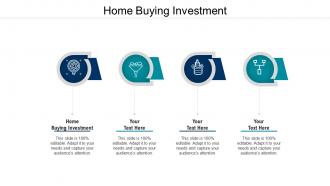Home buying investment ppt powerpoint presentation portfolio slides cpb