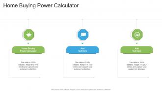 Home Buying Power Calculator In Powerpoint And Google Slides Cpb