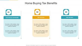 Home Buying Tax Benefits In Powerpoint And Google Slides Cpb