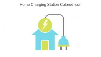 Home Charging Station Colored Icon In Powerpoint Pptx Png And Editable Eps Format