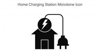 Home Charging Station Monotone Icon In Powerpoint Pptx Png And Editable Eps Format