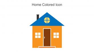 Home Colored Icon In Powerpoint Pptx Png And Editable Eps Format