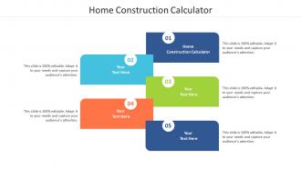 Home construction calculator ppt powerpoint presentation infographic template cpb