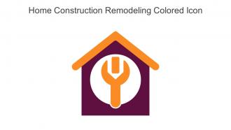 Home Construction Remodeling Colored Icon In Powerpoint Pptx Png And Editable Eps Format