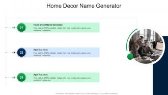 Home Decor Name Generator In Powerpoint And Google Slides Cpb