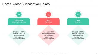 Home Decor Subscription Boxes In Powerpoint And Google Slides Cpb