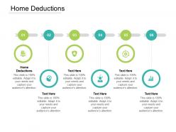 Home deductions ppt powerpoint presentation icon display cpb