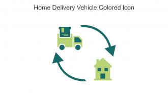 Home Delivery Vehicle Colored Icon In Powerpoint Pptx Png And Editable Eps Format