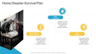 Home Disaster Survival Plan In Powerpoint And Google Slides Cpb