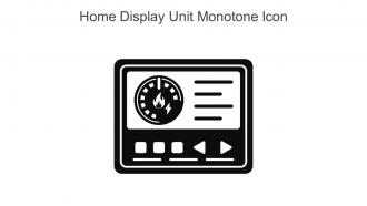 Home Display Unit Monotone Icon In Powerpoint Pptx Png And Editable Eps Format