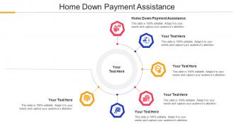 Home Down Payment Assistance Ppt Powerpoint Presentation Model Maker Cpb