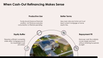 Home Equity Cash Out Refinance PPT Structure VA Analytical Colorful