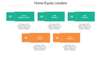 Home Equity Lenders In Powerpoint And Google Slides Cpb