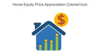 Home Equity Price Appreciation Colored Icon In Powerpoint Pptx Png And Editable Eps Format