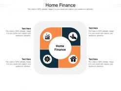 Home finance ppt powerpoint presentation professional introduction cpb
