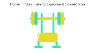 Home Fitness Training Equipment Colored Icon In Powerpoint Pptx Png And Editable Eps Format