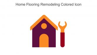 Home Flooring Remodeling Colored Icon In Powerpoint Pptx Png And Editable Eps Format