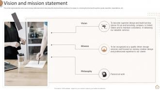 Home Furnishing Company Profile Powerpoint Presentation Slides