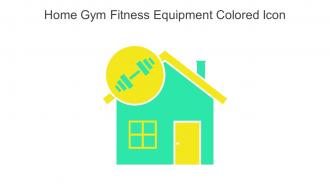 Home Gym Fitness Equipment Colored Icon In Powerpoint Pptx Png And Editable Eps Format