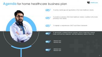Home Healthcare Business Plan Powerpoint Presentation Slides Visual Aesthatic