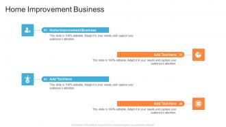 Home Improvement Business In Powerpoint And Google Slides Cpb