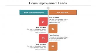 Home improvement leads ppt powerpoint presentation slides gallery cpb