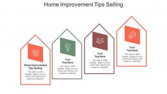 Home improvement tips selling ppt powerpoint presentation slides diagrams cpb