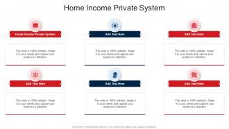 Home Income Private System In Powerpoint And Google Slides Cpb