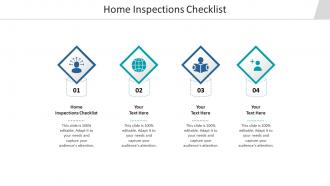 Home inspections checklist ppt powerpoint presentation inspiration cpb