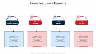 Home Insurance Benefits In Powerpoint And Google Slides Cpb