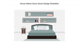 Home Interior Decor Room Design Illustration