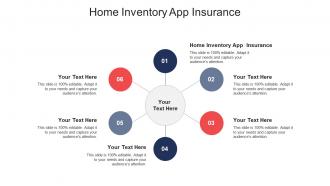 Home inventory app insurance ppt powerpoint presentation outline diagrams cpb