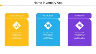 Home Inventory App Ppt Powerpoint Presentation Icon Slides Cpb
