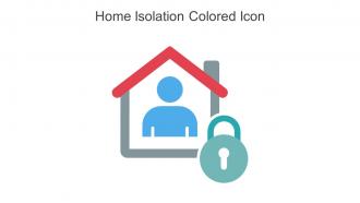 Home Isolation Colored Icon In Powerpoint Pptx Png And Editable Eps Format