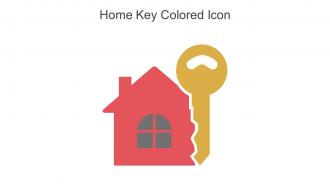 Home Key Colored Icon In Powerpoint Pptx Png And Editable Eps Format