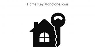 Home Key Monotone Icon In Powerpoint Pptx Png And Editable Eps Format
