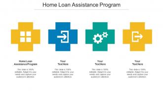 Home Loan Assistance Program Ppt Powerpoint Presentation Professional Portfolio Cpb