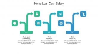 Home loan cash salary ppt powerpoint presentation summary diagrams cpb