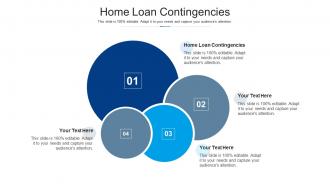 Home loan contingencies ppt powerpoint presentation show microsoft cpb