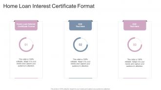 Home Loan Interest Certificate Format In Powerpoint And Google Slides Cpb