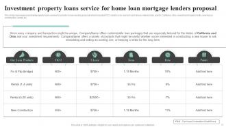 Home Loan Mortgage Lenders Proposal Powerpoint Presentation Slides Engaging Colorful
